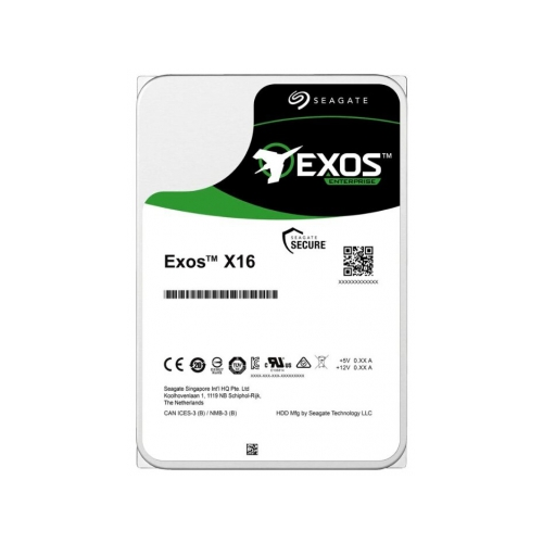Жесткий диск Seagate Exos X16 ST12000NM001G SATA-III 12Tb, 7200rpm, 256Mb