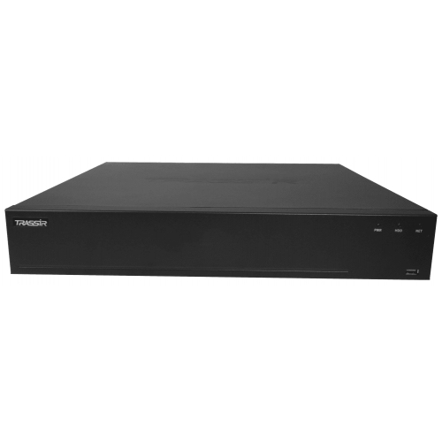 Видеорегистратор Trassir DuoStation 2416R-16P черный TRASSIR DuoStation 2416R-16P