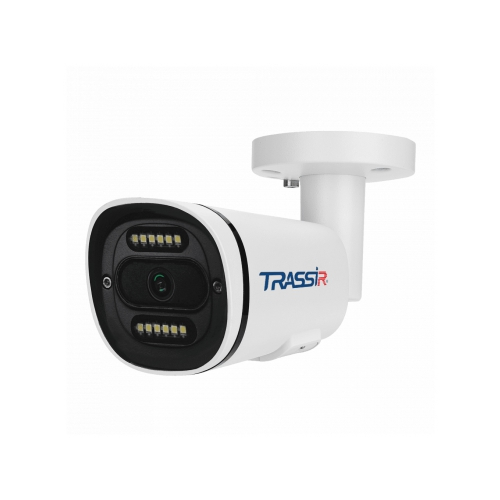 IP-камера видеонаблюдения Trassir TR-D2221WDCL4 (4 мм), белая