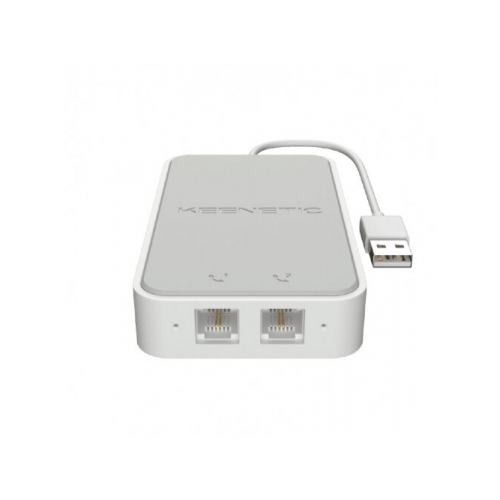 Сетевое оборудование Keenetic Linear KN-3110 Linear USB 2.0 - 2xRJ-11 FXS /белый