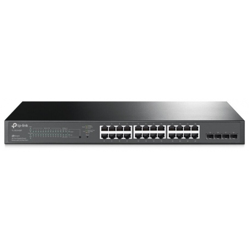 Коммутатор (switch) TP-LINK (TL-SG2428P) 24 порта PoE+ и 4 SFP-слота SMB