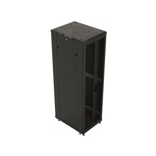 Телекоммуникационный шкаф Hyperline TTB-4268-AS-RAL9004 42U, 2055x600х800 мм, черный