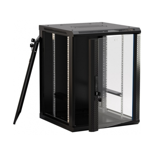 Телекоммуникационный шкаф Hyperline TWB-2266-GP-RAL9004 22U, 1086x600х600мм, черный