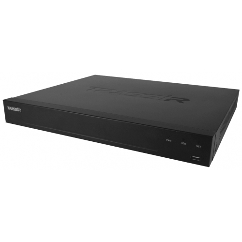 Видеорегистратор Trassir MiniNVR 2216R-16P, черный TRASSIR MiniNVR 2216R-16P
