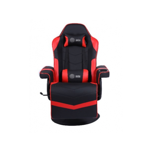 Игровое компьютерное кресло CACTUS CS-CHR-GS200BLR черное с красным