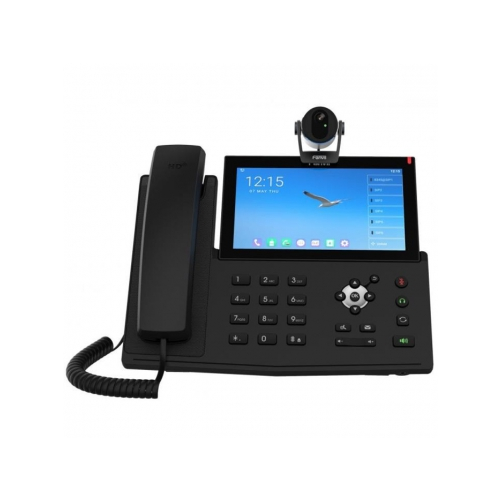 IP-телефон Fanvil X7A+CM60 20 линий SIP черный