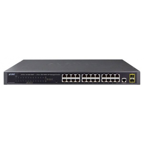 Коммутатор (switch) Planet SFP L2/L4 SNMP GS-4210-24T2S