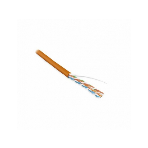 Кабель нарезной витая пара NeoMax NM711011-OR U/UTP cat.5e 4x2x0.46, 25 AWG, Медь, внутренний, ZH нг(А)-HF (LSZH), 305, оранжевый