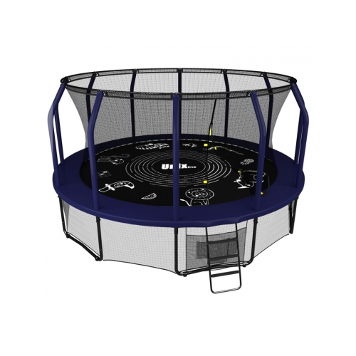 Батут спортивный Unix-Line Supreme Game 12ft TRUSUG12BL синий