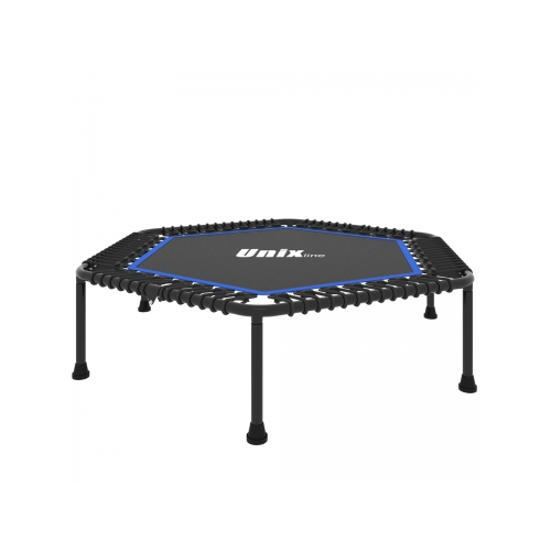Батут спортивный Unix-Line FITNESS Lite TR130FITWHB, 130 cm, Синий