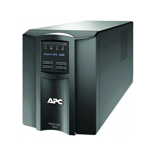 Источник бесперебойного питания APC-by-Schneider-Electric Smart-UPS 1000VA/700W, Line-Interactive, LCD, Out: 220-240V 8xC13, SmartSlot, USB, HS User R SMT1000I-CH