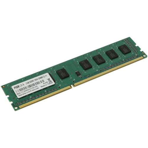 Модуль памяти Foxline Foxconn DDR3 2048Mb 1600Mhz (FL1600D3U11S1-2G)