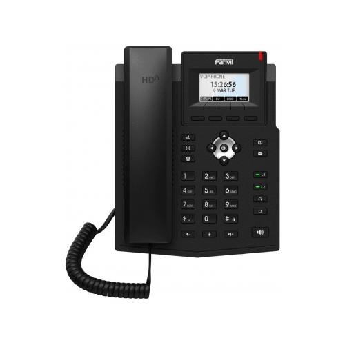 IP-телефон Fanvil X3S Lite черный X3S LITE