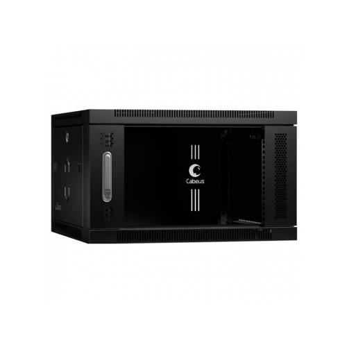 Телекоммуникационный шкаф Cabeus SH-05F-6U60/60-BK 6U/19" черный