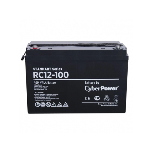 Батарея аккумуляторная для ИБП CyberPower RC 12-100 12V/100Ah черная