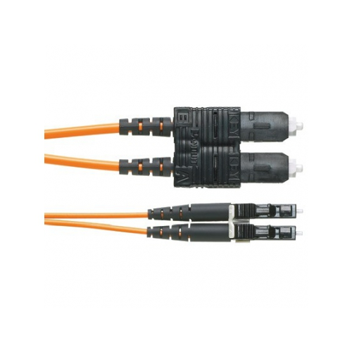 Кабель-переходник LAN (патчкорд) Panduit F92ELLNSNSNM007 2xOS1/2 LC дуплекс-SC дуплекс 7м LSZH желтый