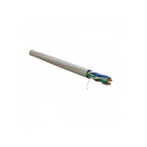 Кабель нарезной витая пара WRline WR-UTP-4P-C5E-L-LSZH-GY кат.5E U/UTP, 305м, серый