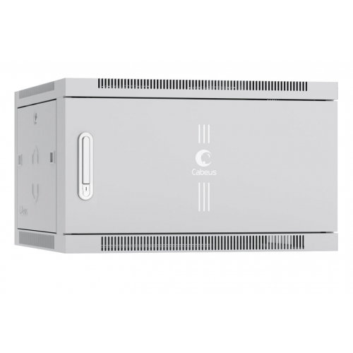 Телекоммуникационный шкаф Cabeus SH-05F-6U60/45m 19" 6U серый