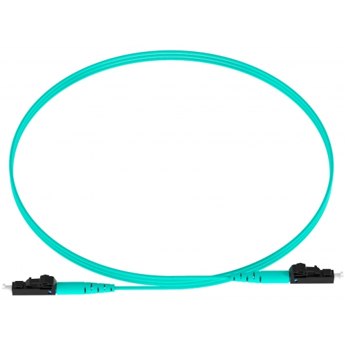 Кабель-переходник LAN (патчкорд) Panduit FZ2ELLNLNSNM015 2x50/125 OM4 LC дуплекс-LC дуплекс 15м LSZH аквамарин