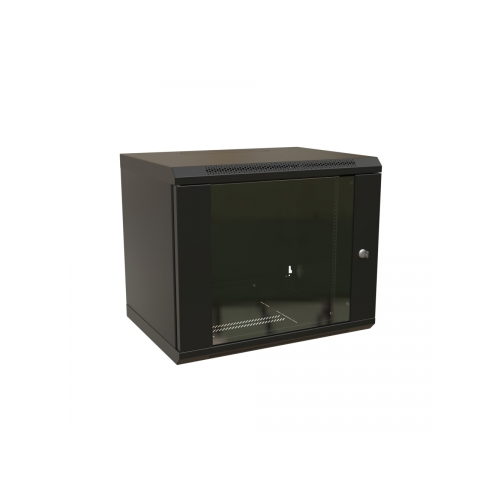 Телекоммуникационный шкаф WRline (WR-TW-1566-GP-RAL9004) настенный 15U