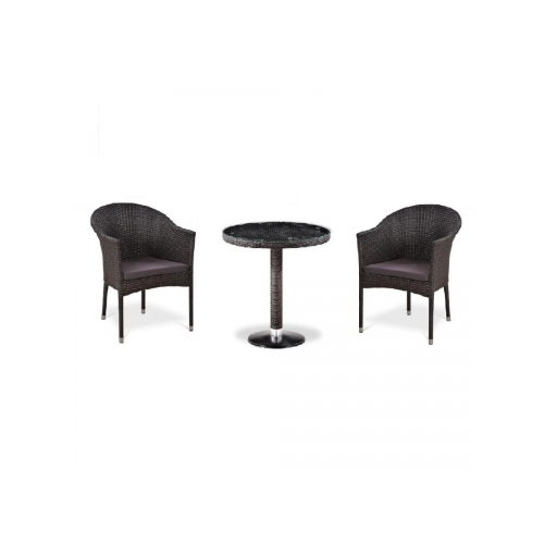 Комплект садовой мебели Afina T601/Y350A-W53, Коричневый T601/Y350A-W53 Brown 2Pcs