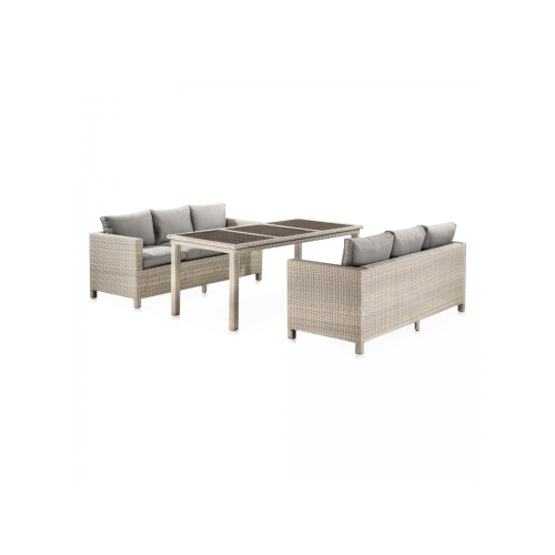 Комплект садовой мебели Afina T365/S65C-W85, Латте T365/S65C-W85 Latte
