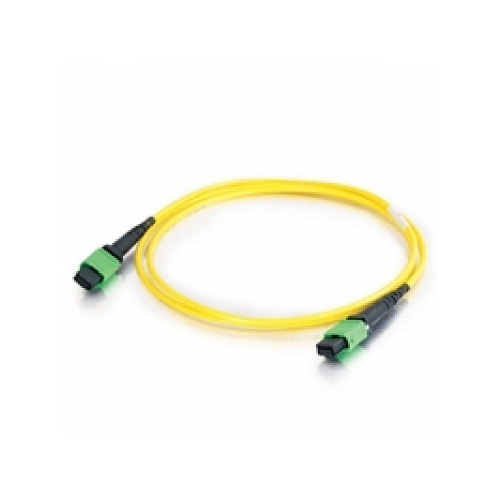 Кабель-переходник LAN (патчкорд) Hyperline FHD-MC3-9-MPOM12/AS-MPOM12/AS-A-15M-LSZH-YL LSZH, 15 м
