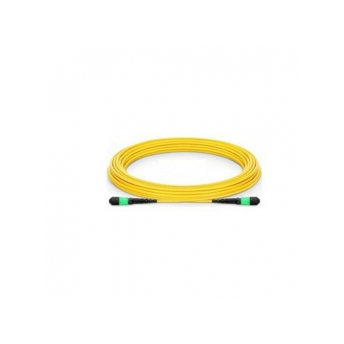 Кабель-переходник LAN (патчкорд) Hyperline FHD-MC3-9-MPOM12/AS-MPOM12/AS-B-5M-LSZH-YL LSZH, 5 м