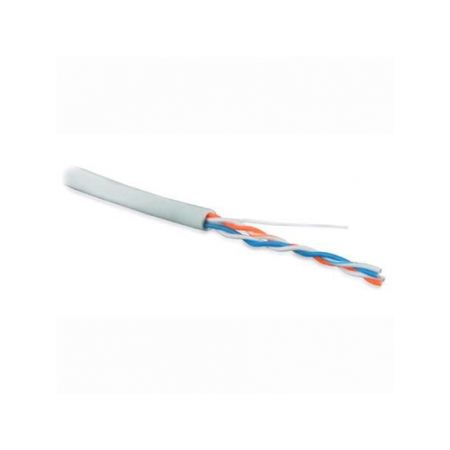 Кабель силовой Hyperline UUTP2-C5-S24-IN-LSZH-GY-500 (500 м) Кабель витая пара, неэкранированная U/UTP, категория 5