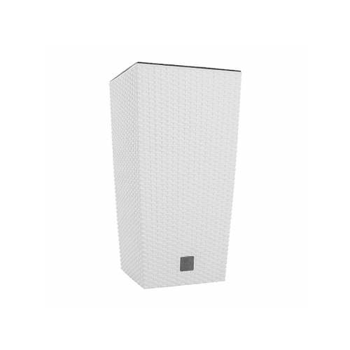 Кашпо Prosperplast RATO SQUARE DRTS265-S449, белый