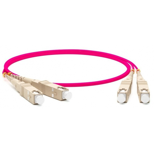 Кабель-переходник LAN (патчкорд) Hyperline FC-D2-504-LC/PR-LC/PR-H-2M-LSZH-MG MM 50/125(OM4), L