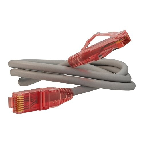 Кабель-переходник LAN (патчкорд) Hyperline PC-LPM-UTP-RJ45-RJ45-C5e-20M-LSZH-GY 20 м серый
