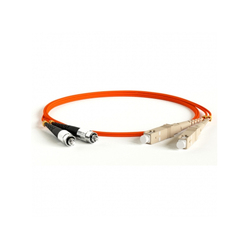 Кабель-переходник LAN (патчкорд) Hyperline FC-D3-50-FC/PR-SC/PR-H-60M-PVC-OR 60м оранжевый