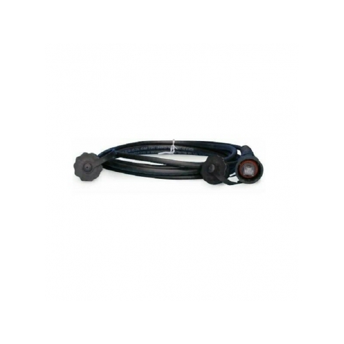 Кабель-переходник LAN (патчкорд) Hyperline PC-IE-LPM-UTP-RJ45-RJ45-C5e-3M-BK U/UTP, IP67