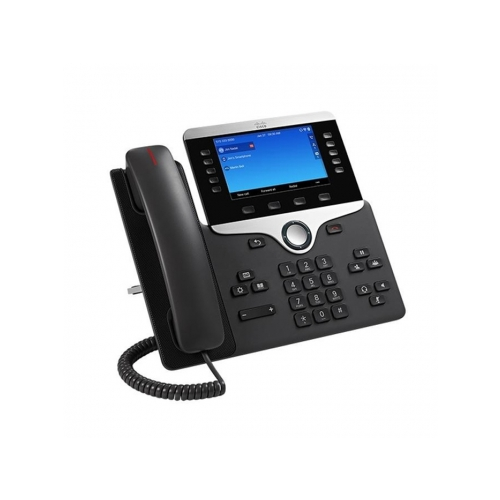 IP-телефон Cisco CP-8841-K9 серебристо-черный