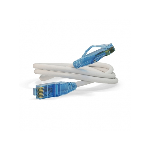 Кабель-переходник LAN (патчкорд) Hyperline PC-LPM-UTP-RJ45-RJ45-C6-1.5M-LSZH-WH 1.5м белый