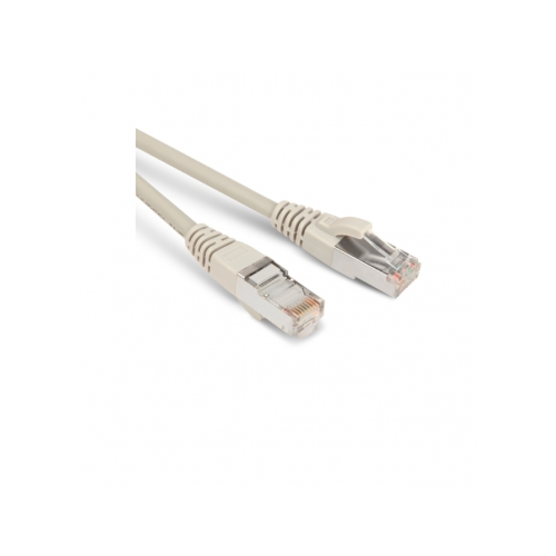 Кабель-переходник LAN (патчкорд) Hyperline PC-LPM-STP-RJ45-RJ45-C5e-3M-LSZH-GY F/UTP, экранированный, Cat.5e, LSZH, 3 м, серый