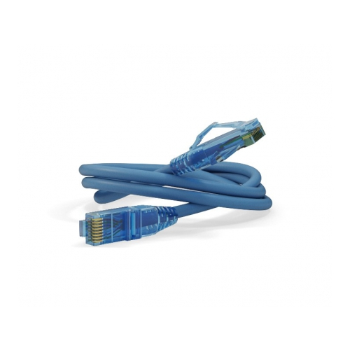 Кабель-переходник LAN (патчкорд) Hyperline PC-LPM-UTP-RJ45-RJ45-C6-2M-LSZH-BL 2 м, синий