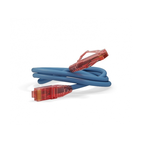 Кабель-переходник LAN (патчкорд) Hyperline PC-LPM-UTP-RJ45-RJ45-C5e-5M-LSZH-BL U/UTP, Cat.5е, LSZH, 5 м, синий
