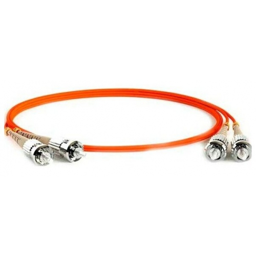 Кабель-переходник LAN (патчкорд) Hyperline FC-D2-62-ST/PR-ST/PR-H-15M-LSZH-OR MM 62.5/125, ST-S