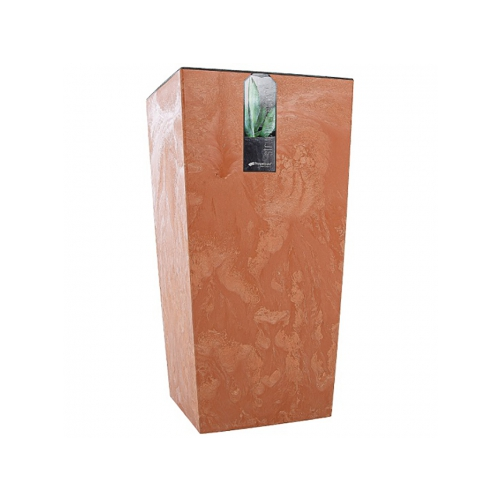 Кашпо Prosperplast URBI SQUARE EFFECT DURS400E-R624, терракотовый