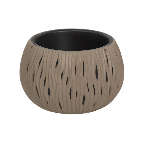 Кашпо Prosperplast SANDY BOWL DSK290-7529U, мокко