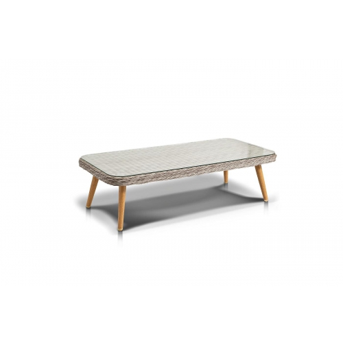 Столик журнальный 4sis Прованс из ротанга, цвет бежевый YH-SYH272W-T beige