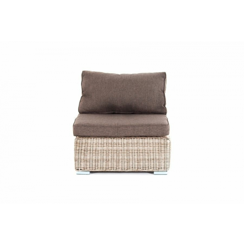 Диван 4sis модуль Лунго прямой с подушками, бежевый YH-C1032W beige