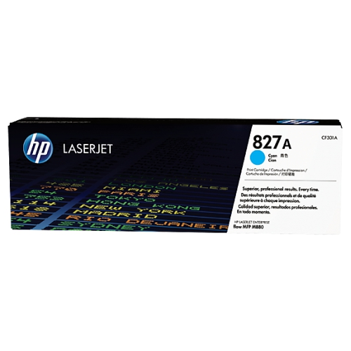 Картридж для принтера HP 827A, голубой CF301A