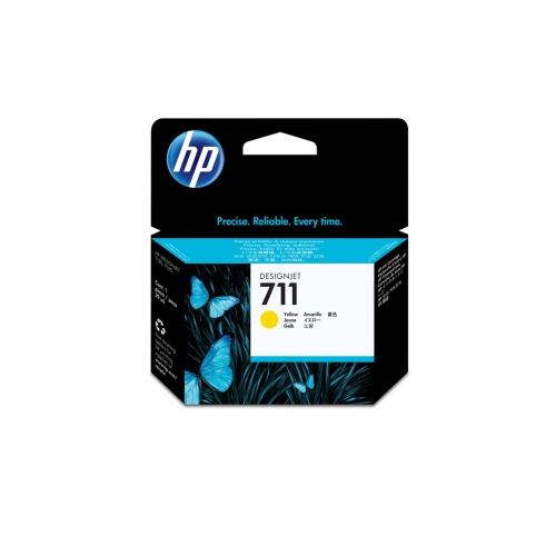 Картридж для принтера HP 711 (CZ132A) желтый