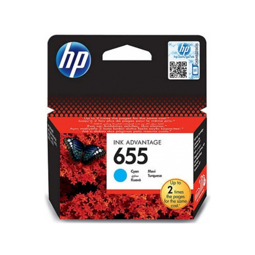 Картридж для принтера №655 HP-CZ110AE Cyan