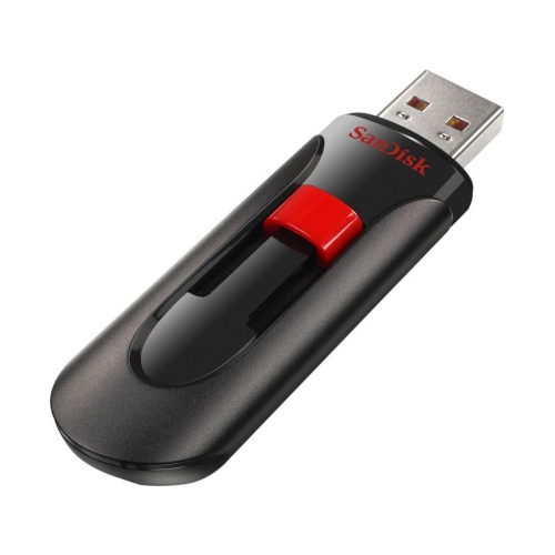 Usb-флешка Sandisk Cruzer Glide 128GB, чёрная SDCZ60-128G-B35