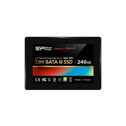 SSD-накопитель Silicon-Power Original 240Gb SATA-III S55 PS3108 7mm SP240GBSS3S55S25