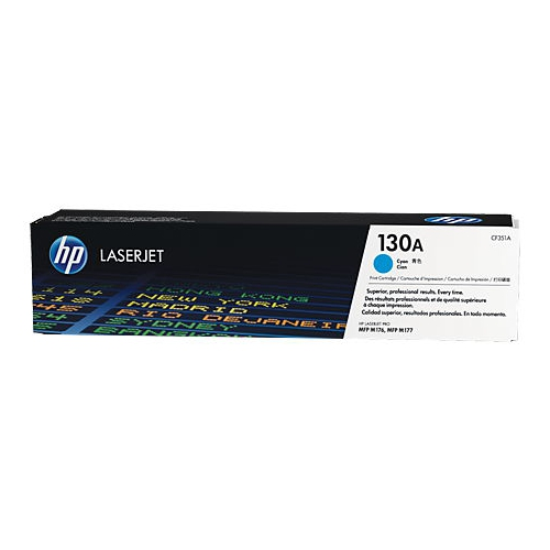 Картридж для принтера HP 130A Голубой ( для LaserJet M153/M176/M177) [1000 станиц] CF351A